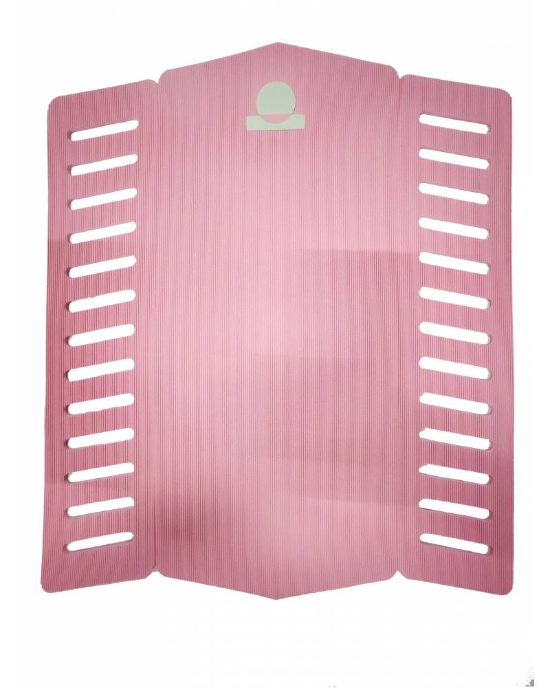 Summer vibes Session Front surfboard deck grip traction pad - Pink mint - Summer vibes