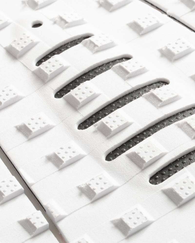 White Black traction pad side view