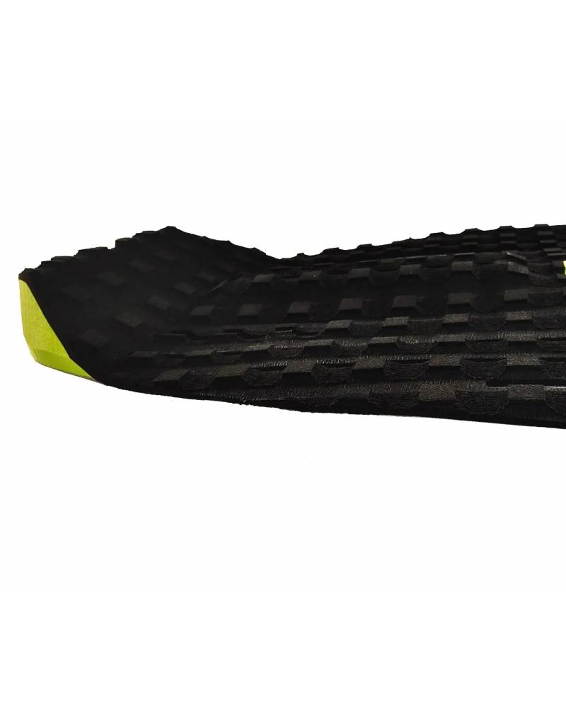 Summer vibes Session 3-Piece GROM SIZE surfboard deck grip traction tail pad - Yellow - Summer vibes