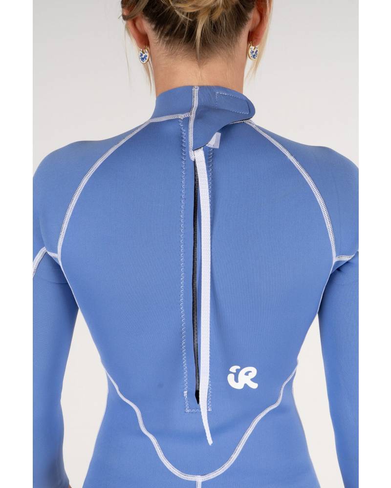Inner Relm, wetsuit, springsuit, surfing, ladies, blue