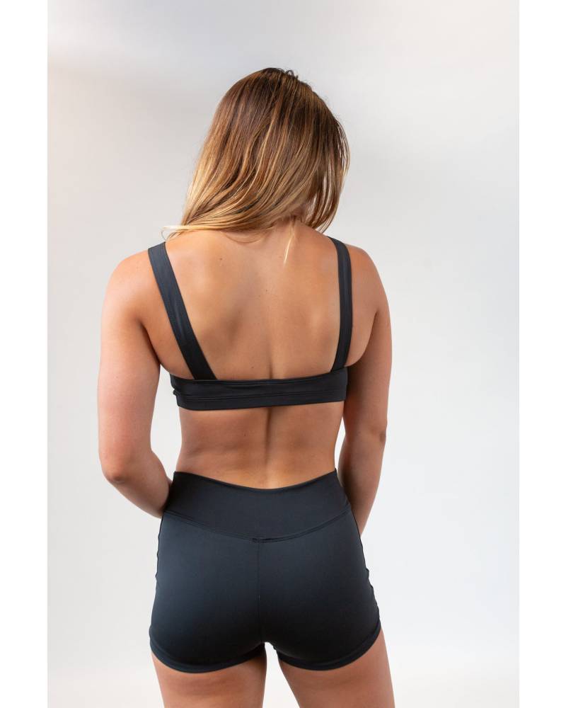 Gidget Shorties Black in Recycled Nylon