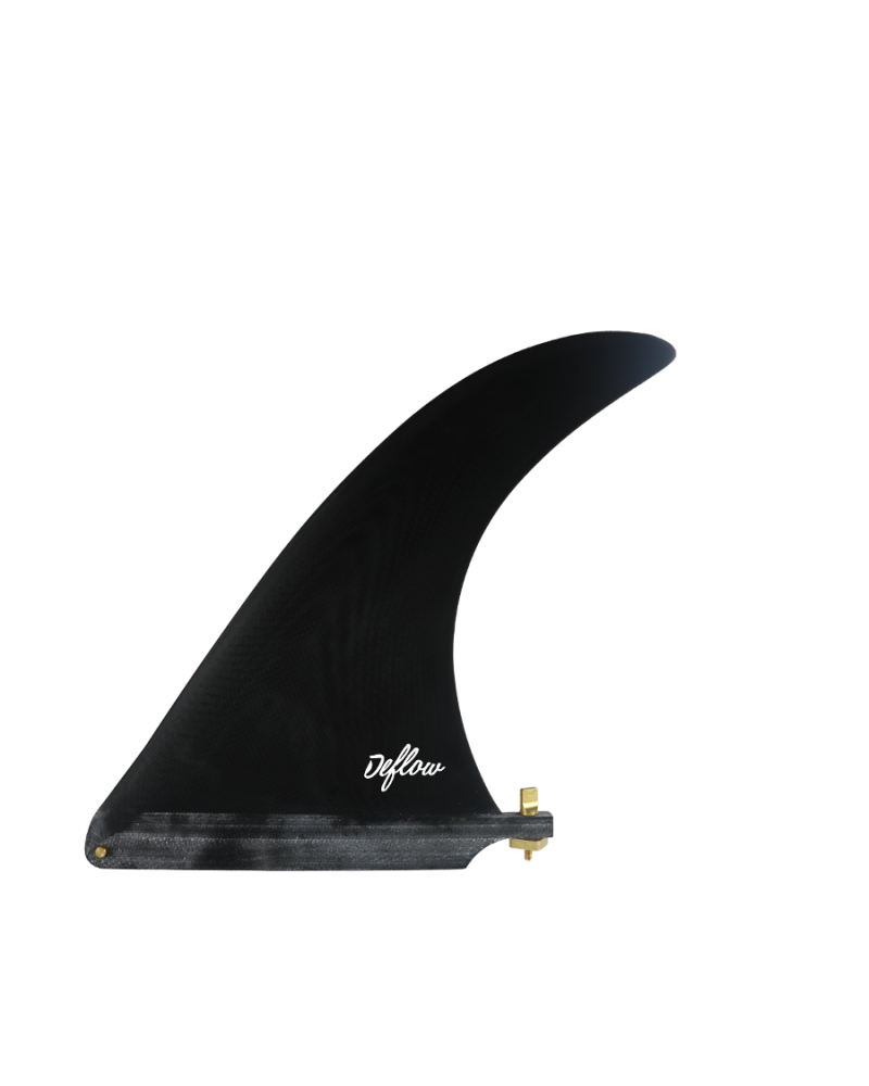 Bravosurf | DEFLOW SINGLE FIN CREAM 7,5" | Black