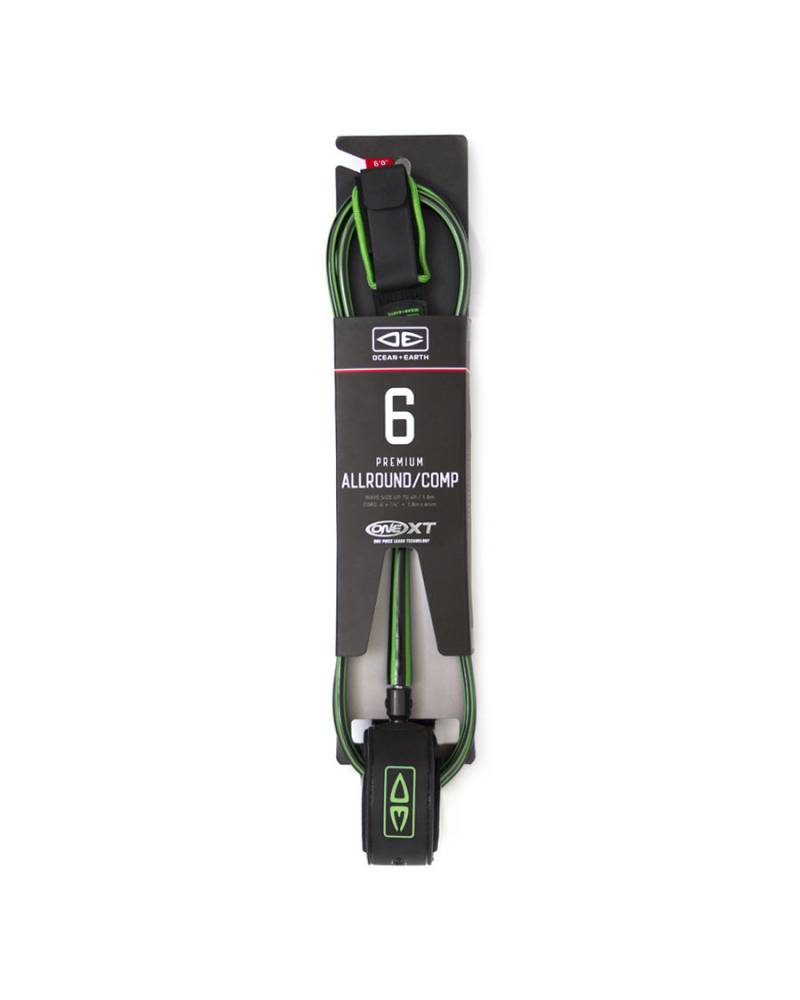 Ocean & Earth | Premium Allround Comp One-XT - 6ft | Lime