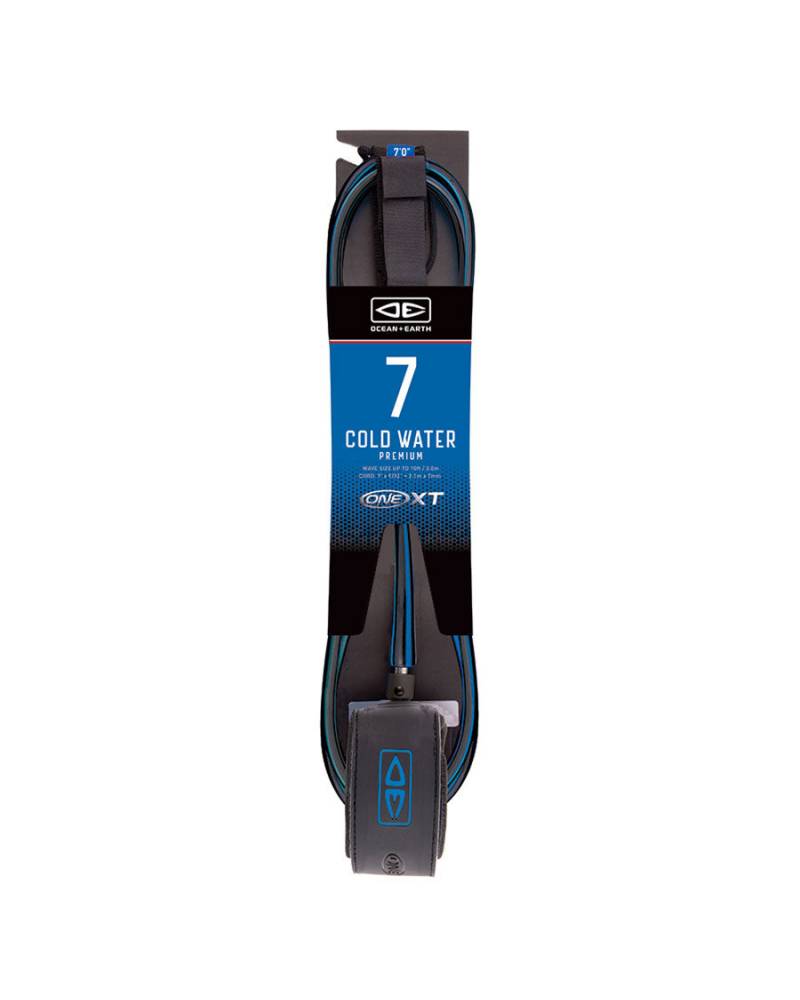 Surfboard Leash | Cold Water Premium  - 7ft | Ocean and Earth