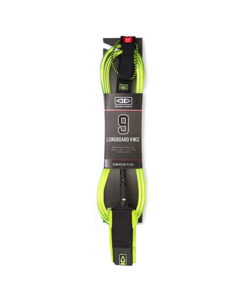 Lime Longboard Knee Leash