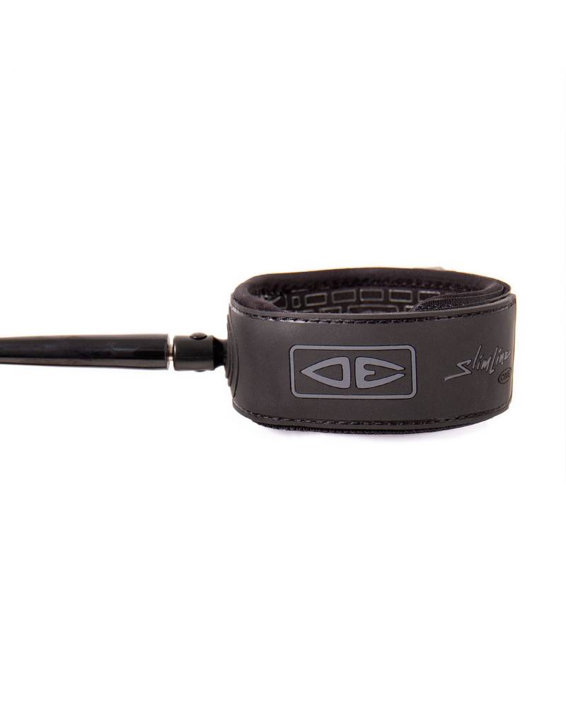 Black Slimline Leash Close-up