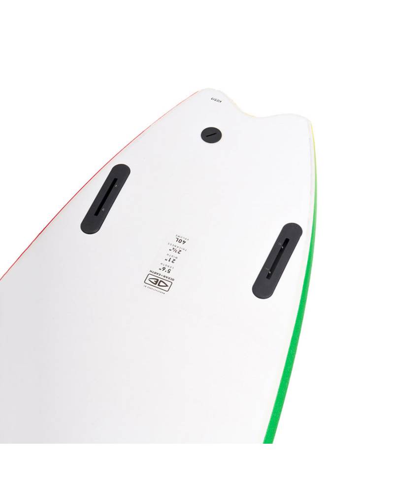 Ocean & Earth | MR Ezi-Rider Twin Fin 7'0" | White