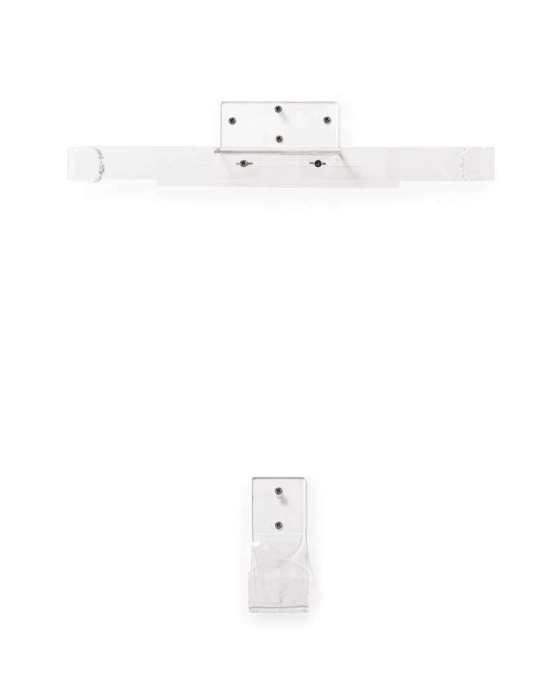 Invisible Wall Display Rack - Vertical | Ocean and Earth