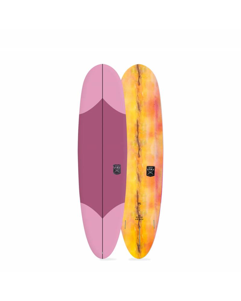 Mauve Softboard Front and Back