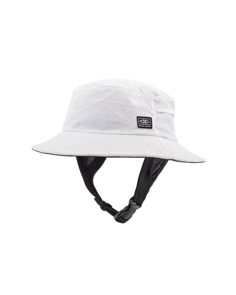 Ocean and Earth Youth Bingin Soft Peak Surf Hat - White Marle 