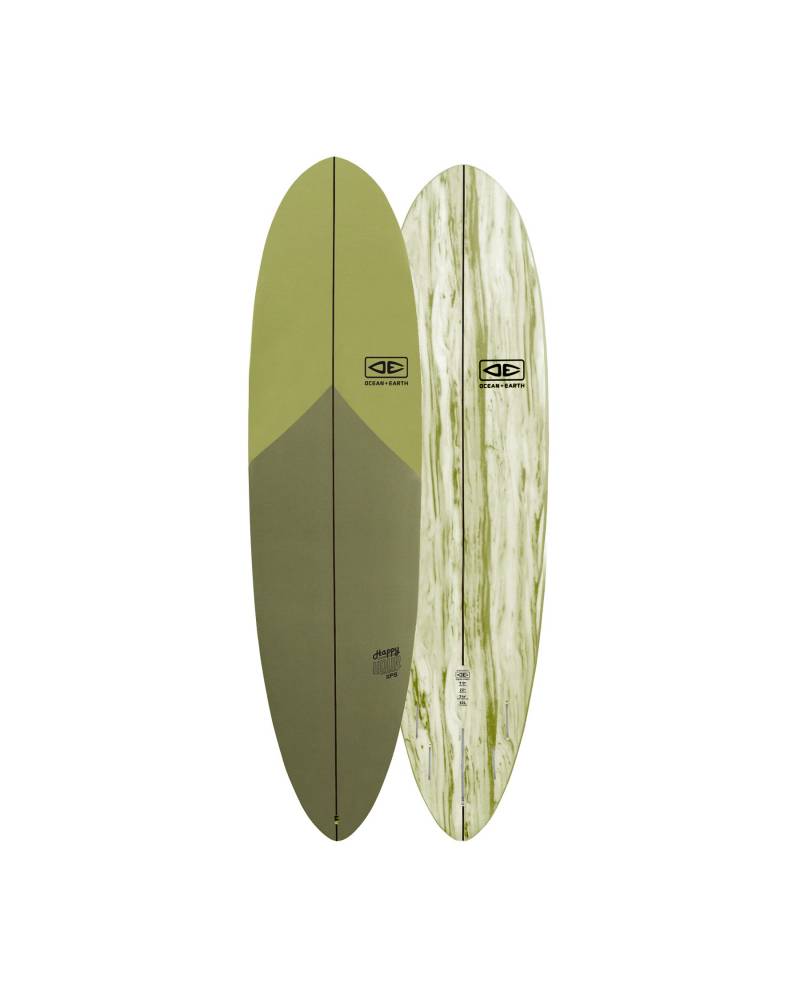 Olive Soft Board Front and Back