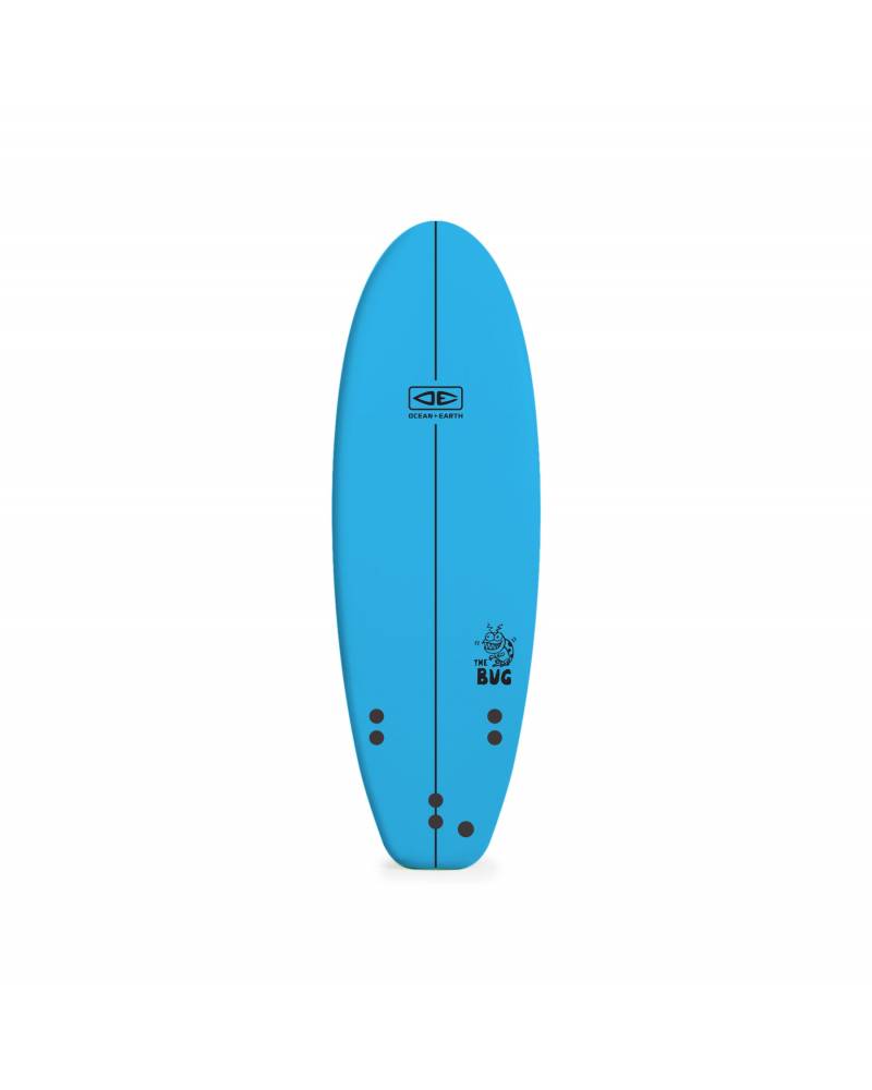 Blue Bug Softboard top view