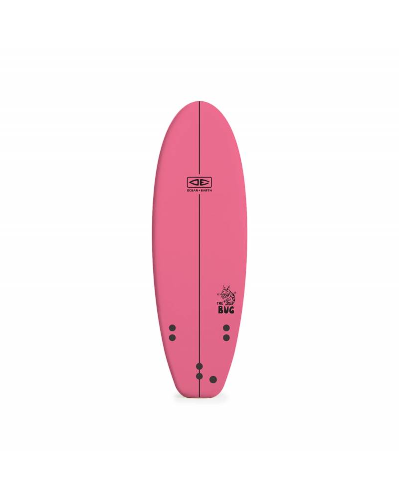 Pink Bug Softboard top view