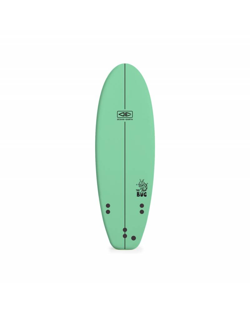 Spearmint Bug Softboard bottom