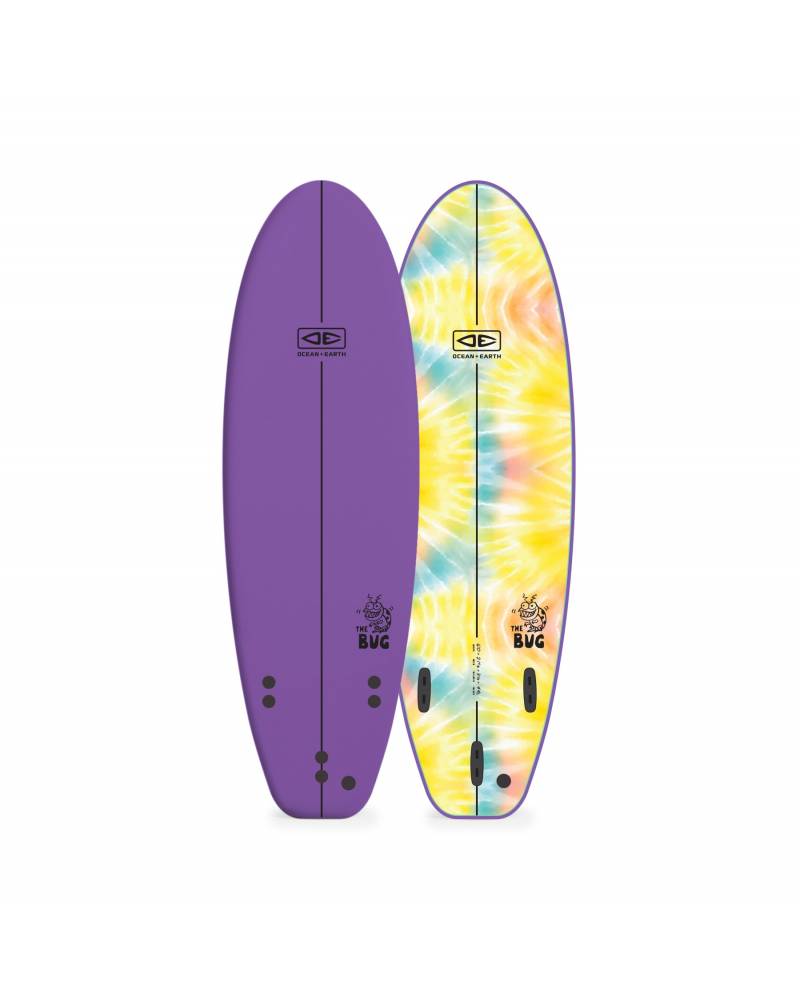 Purple softboard front and back