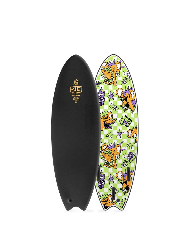 Ocean & Earth | Brains Ezi-Rider 5'6" | Black