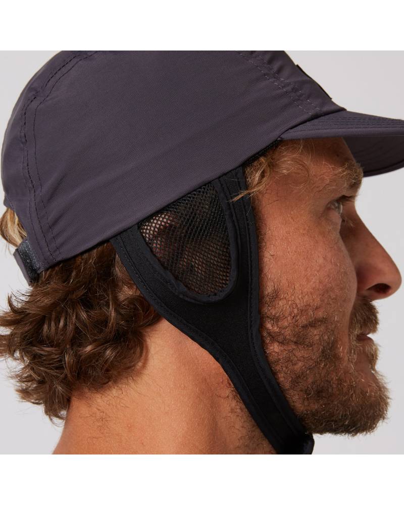 Ocean & Earth | Indo 5 Panel Surf Cap | Charcoal