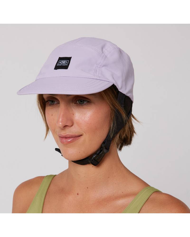 Ocean & Earth | Indo 5 Panel Surf Cap | Pale Lilac