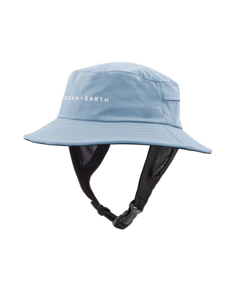 Ocean & Earth Kids Bingin Soft Peak Surf Hat - Blue