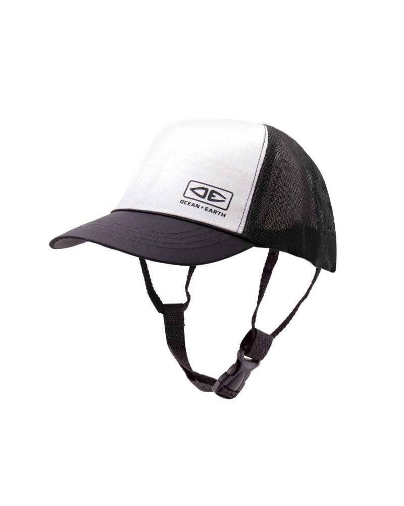 Ocean & Earth | Deserts Mesh Trucker | White Marle