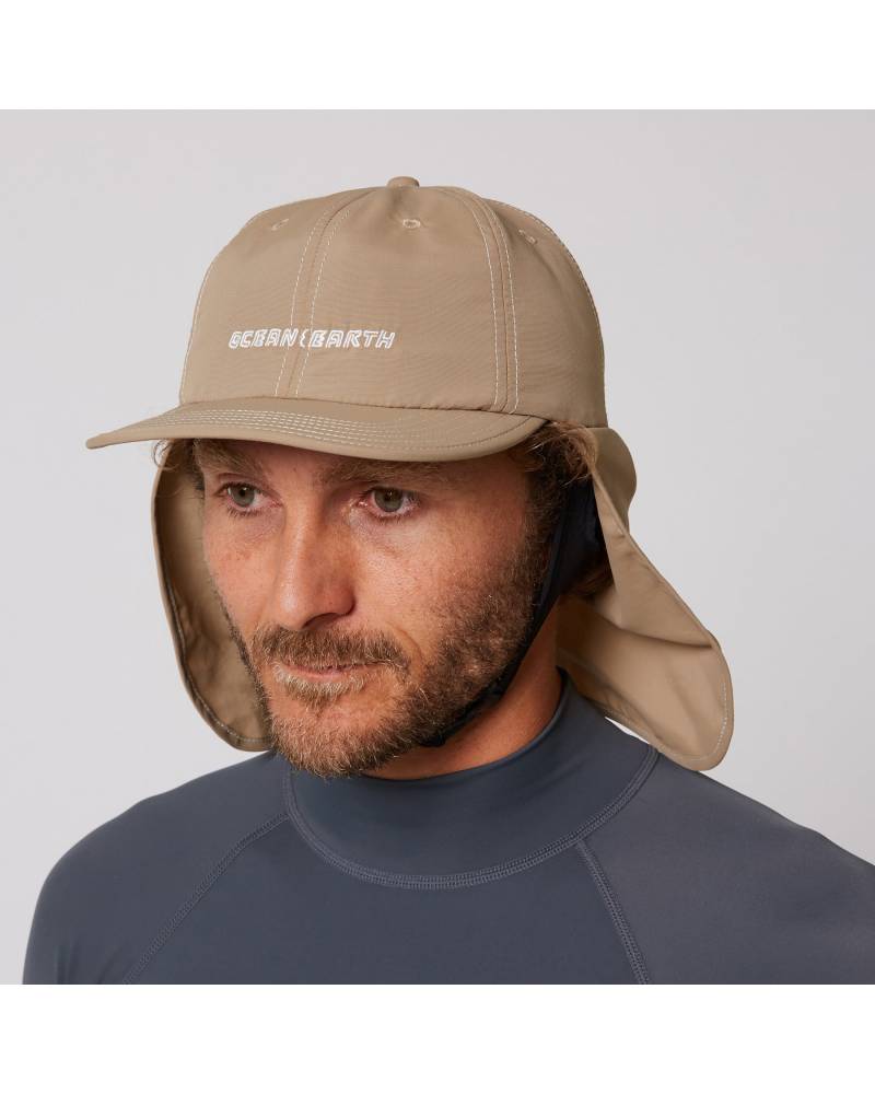 Ocean & Earth | G-Land Legionnaire Surf Cap | Stone