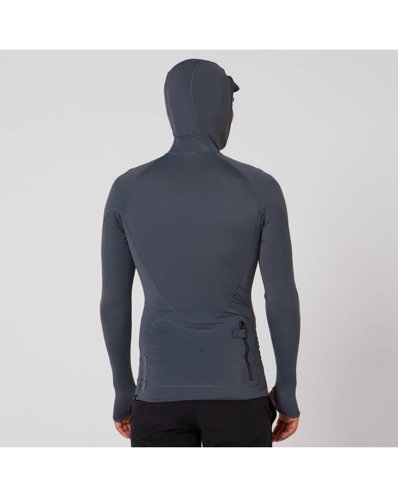 Close-up of pocket with zip