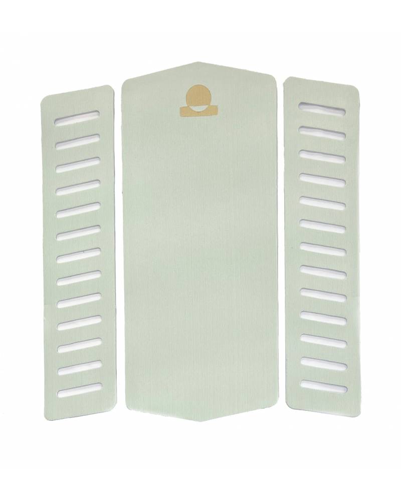 Front traction pad angled view
