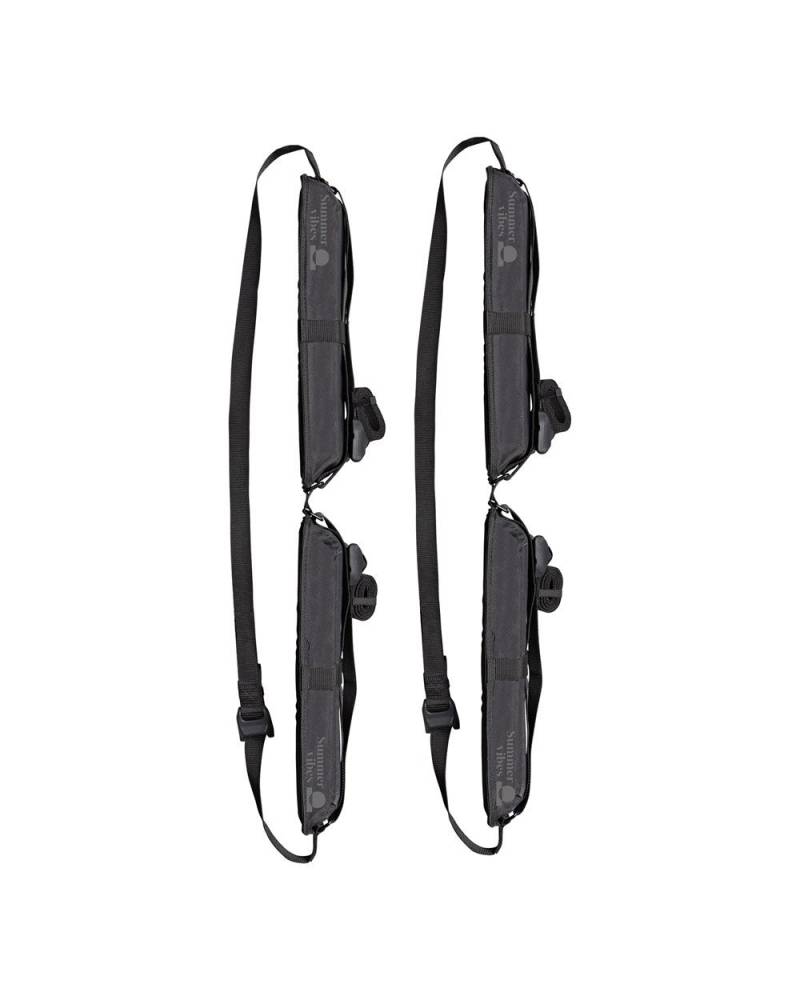 Double soft racks with straps