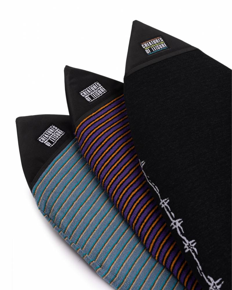 Shortboard RELIANCE Sox | Purple Black Stripe