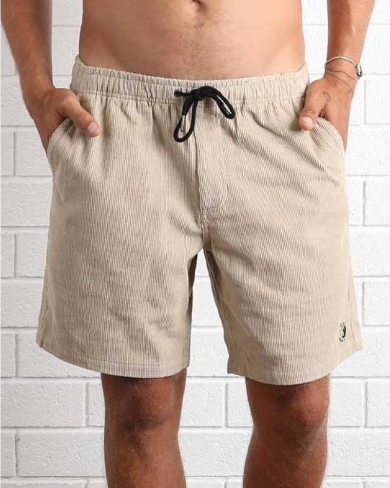 Whaler Cord Short - Stone
