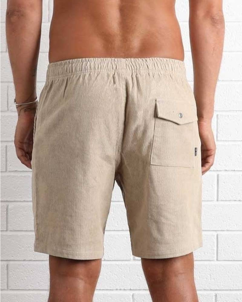 Whaler Cord Short - Stone
