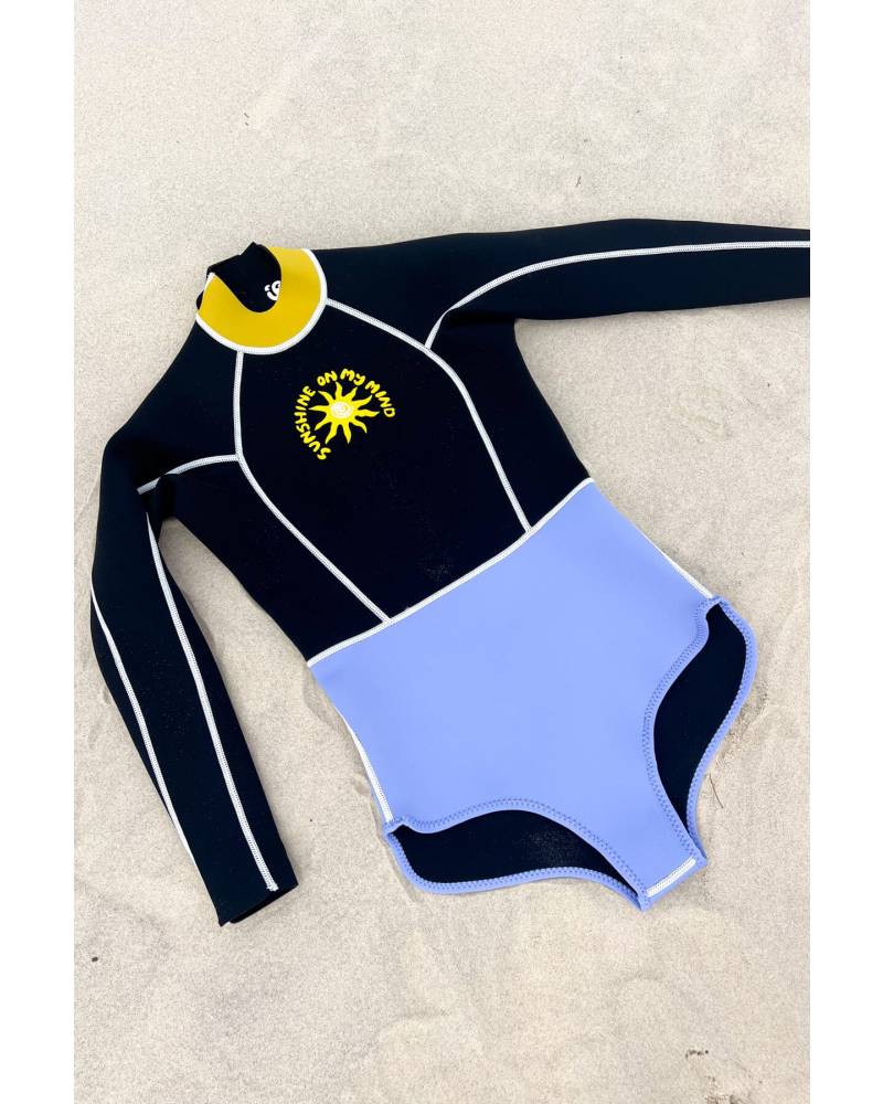 Springsuit on sand flat