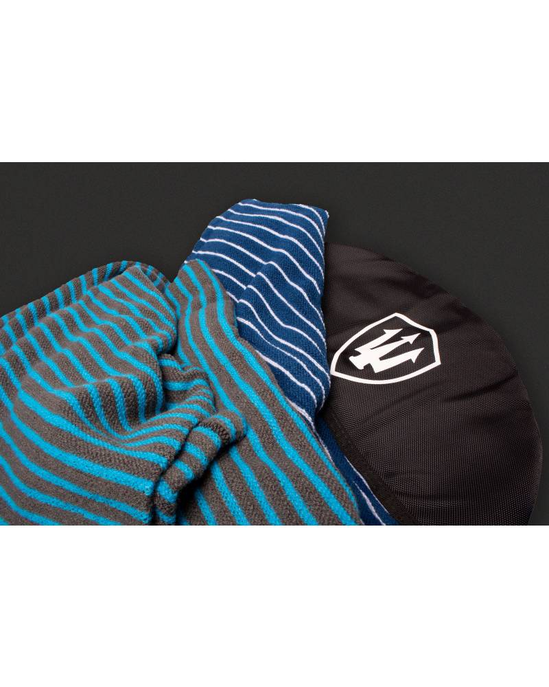 FK Surf | FK Longboard Stretch Cover | Charcoal/Blue