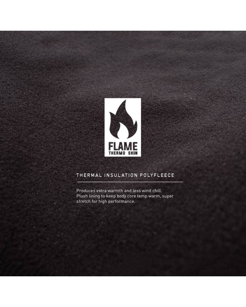 Mens Flame Short Sleeve Thermo Skin