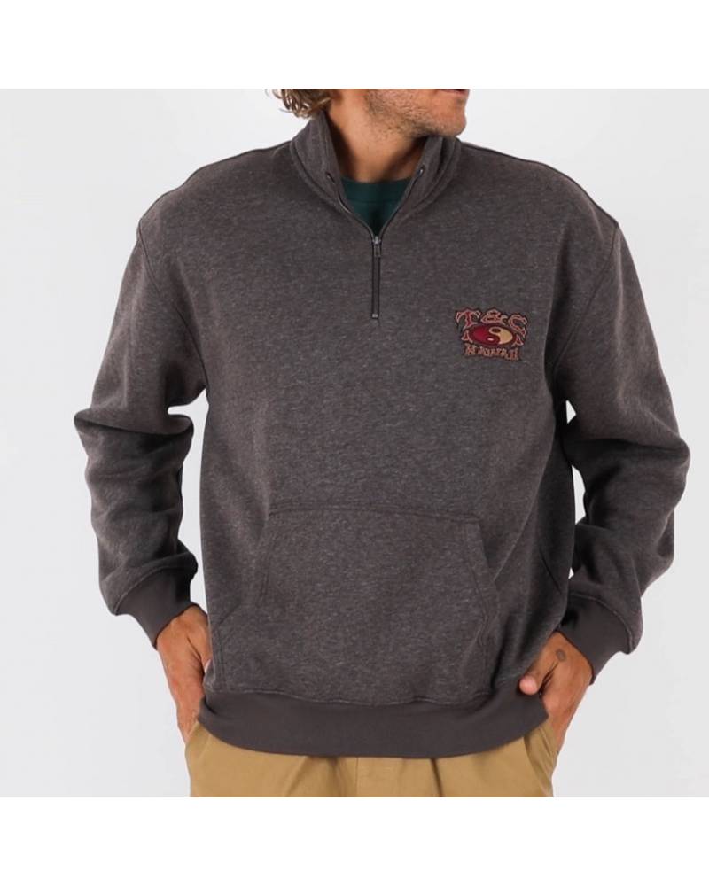 Thruster 1/4 Zip - Vintage Smoke