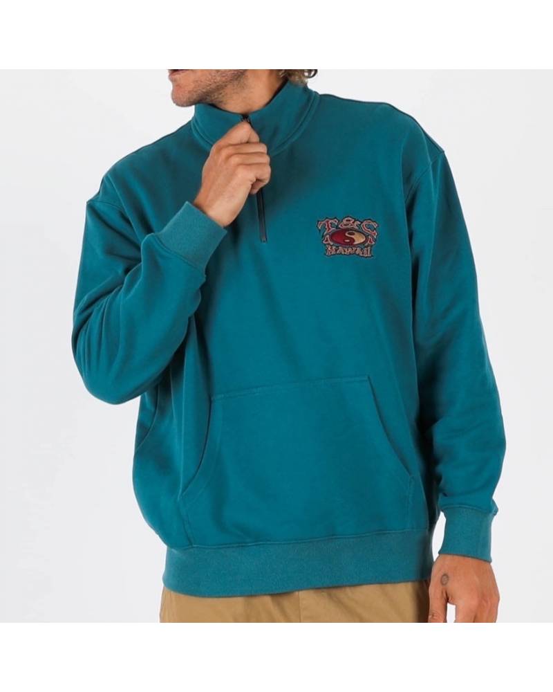 Thruster 1/4 Zip - Teal