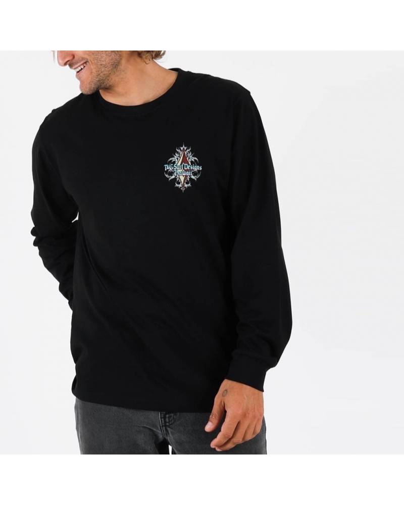 Sonic LS Tee - Vintage Black