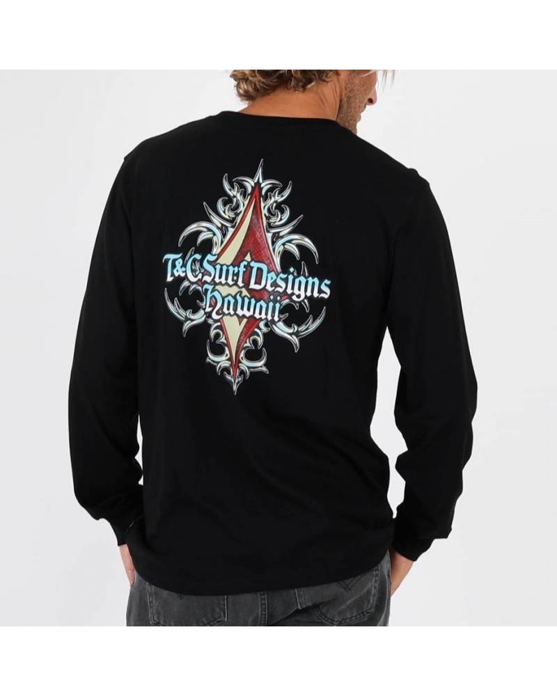 Sonic LS Tee - Vintage Black