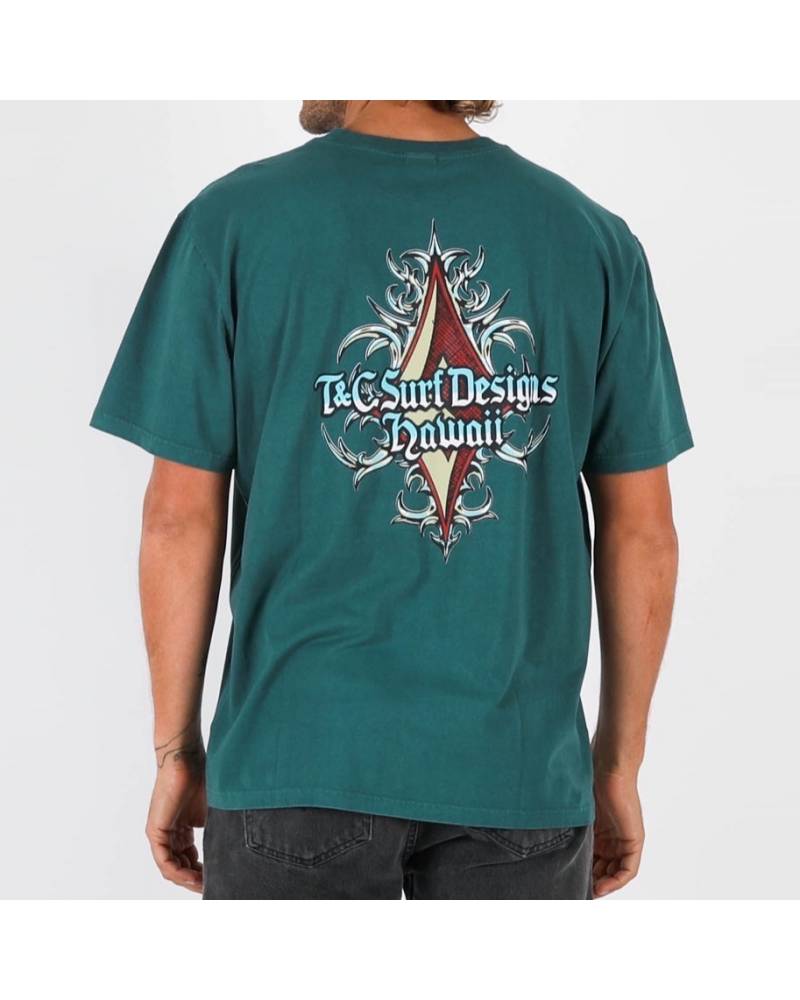 Sonic Tee - Washed Emerald