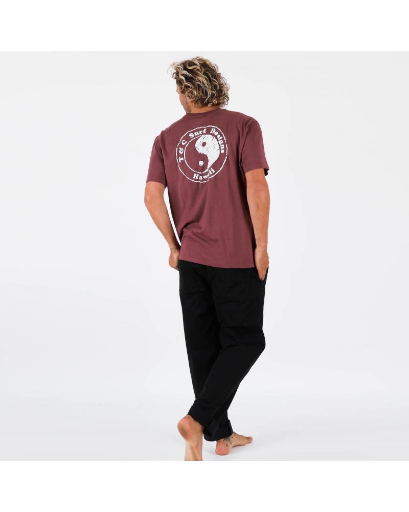 Monochrome Tee - Washed Rust