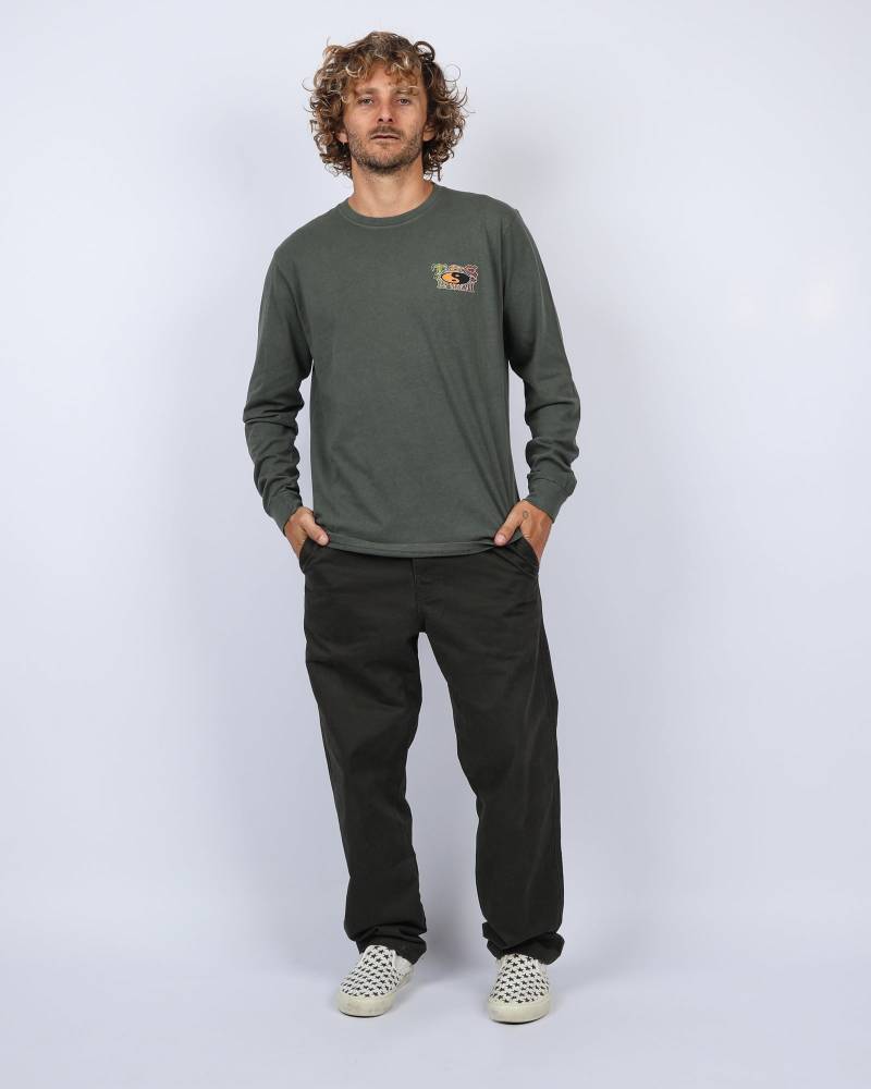 Circa L/S Tee - Washed Char