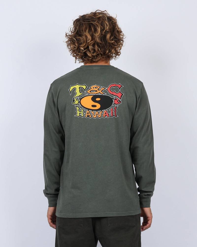 Circa L/S Tee - Washed Char