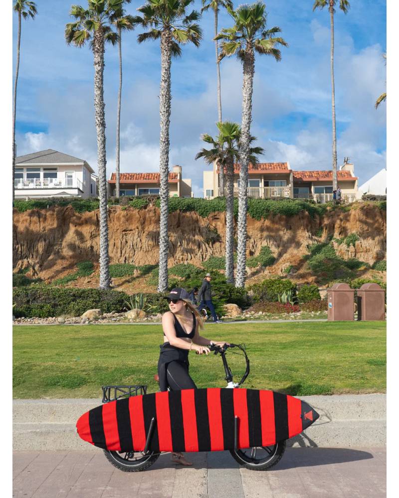 Boardsock on bike
