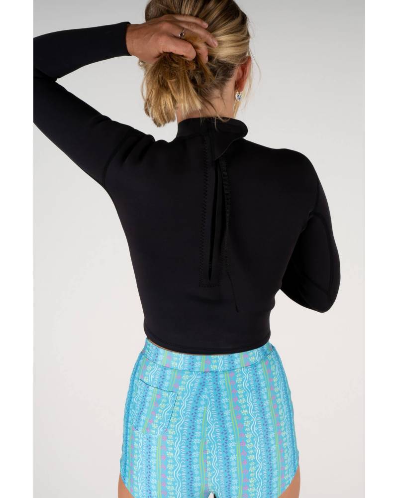 inner relm, vest, crop, jacket, ladies, surfing