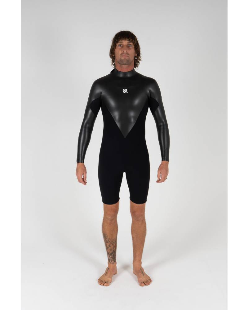 wetsuit, springsuit, spring suit, steamer, full suit, smoothskin, smoothie, 3/2, Inner Relm, surfing, back zip