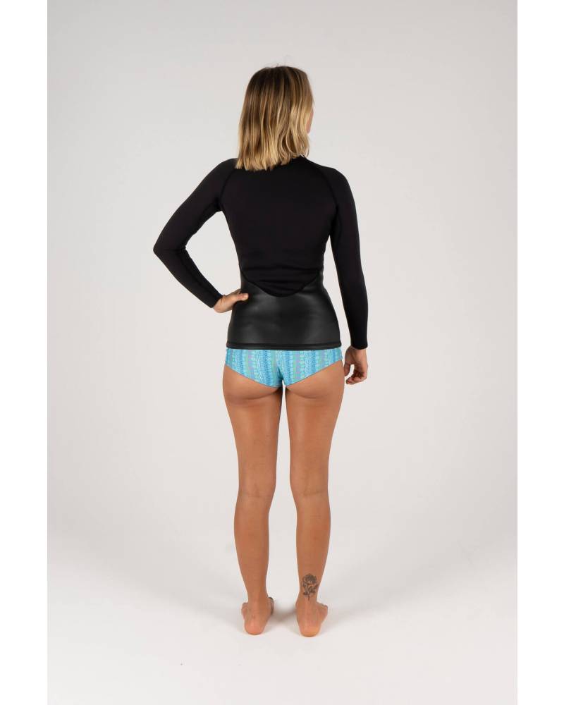 wetsuit, ladies, vest, jacket, crop, front zip, Inner Relm, surfing