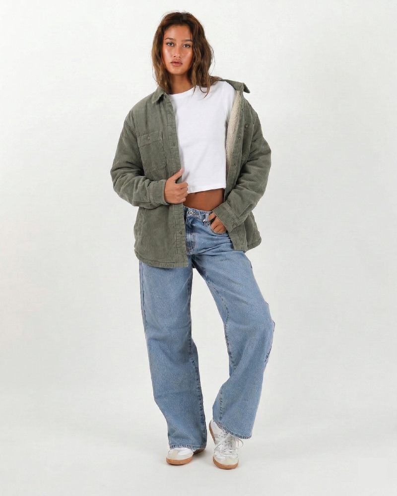 Whaler Cord Jacket - Military