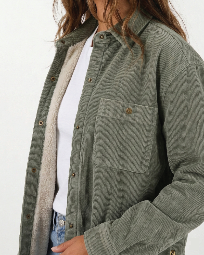 Whaler Cord Jacket - Military