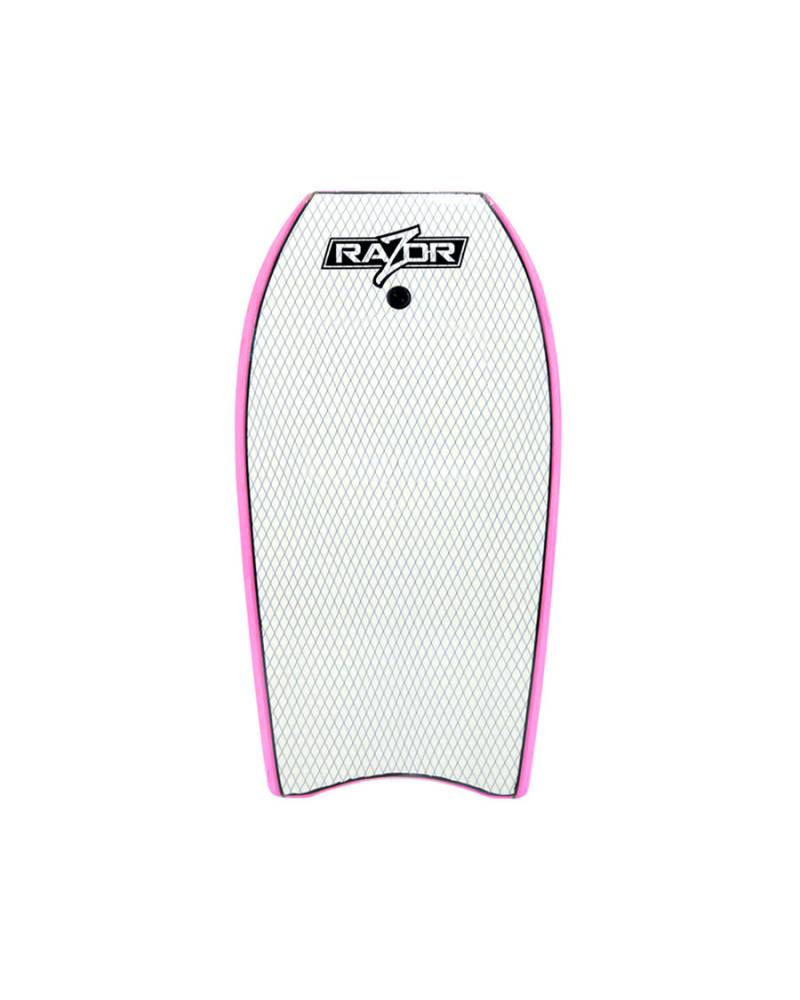 Pink bodyboard back view