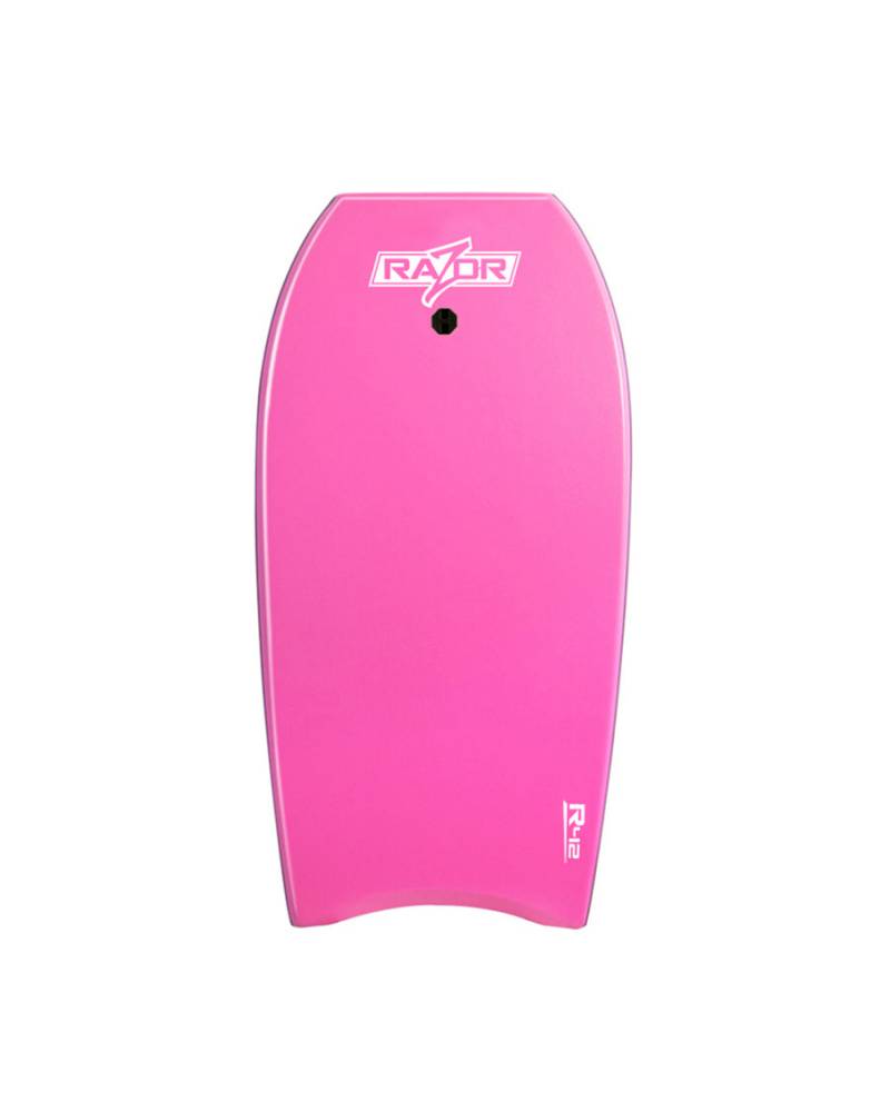 Pink bodyboard front view